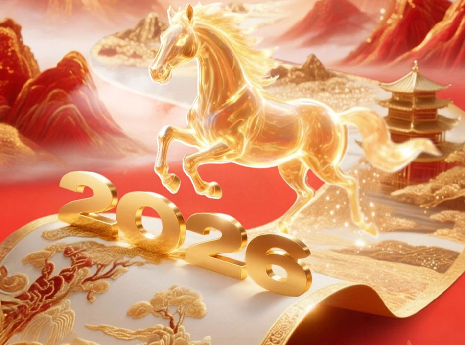 祝全體師生新年快樂